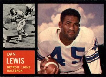 Dan Lewis 1962 Topps #51 Sports Card