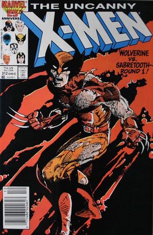 アメコミリーフ　Uncanny X-Men #212 CGC 9.2 アメコミリーフ Uncanny X-Men #212 CGC 9.2