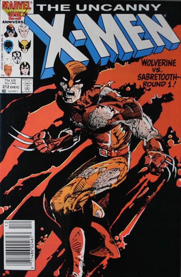 Uncanny X-Men #212 (Newsstand Edition)