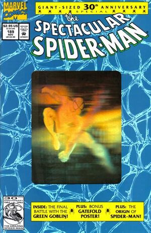 Spectacular Spider-Man #189 (Gold Hologram Cover) (2nd Printing)