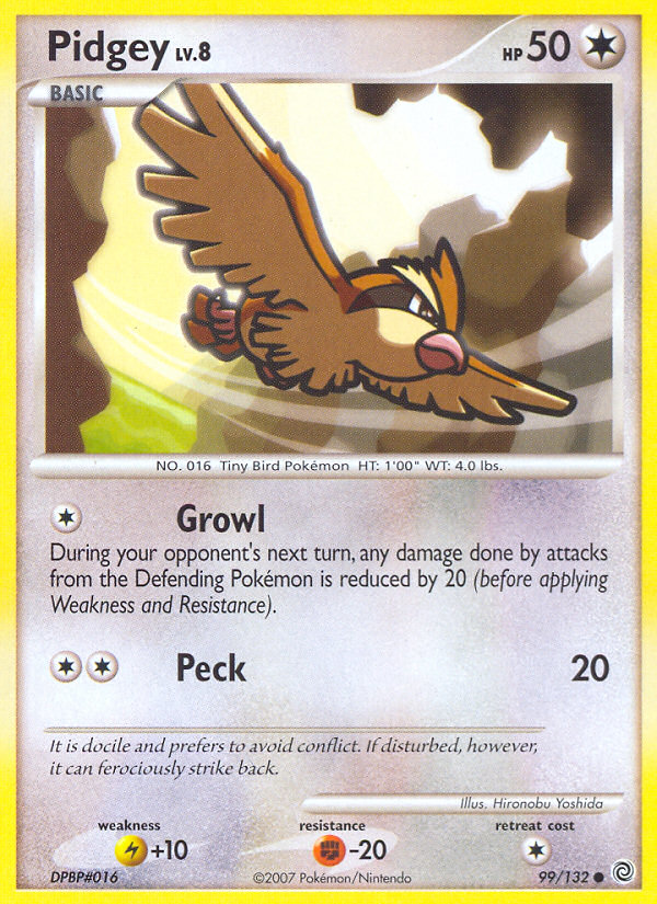 Pidgey (99/132) - Secret Wonders Pokémon Card