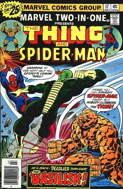 Marvel Two-In-One #17 Comic