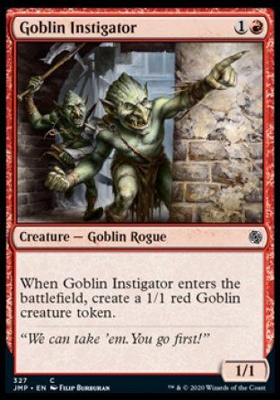 Goblin Instigator (Jumpstart) Trading Card