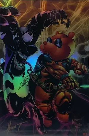 Do You Pooh #1 Snicomics Virgin Foil Ap Edition comic cover