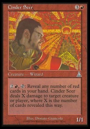 Cinder Seer (Urza's Destiny)