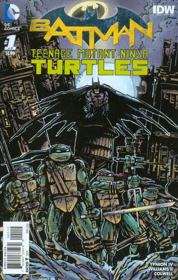 Batman Teenage Mutant Ninja Turtles #1 (Variant Cover)