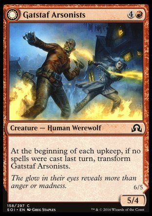 Gatstaf Arsonists (Shadows over Innistrad) Trading Card