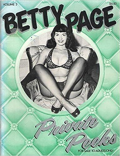 Betty Page: Private Peeks #3 Magazine
