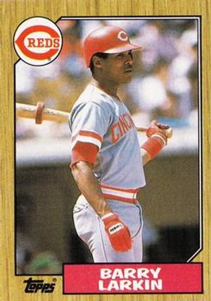 Barry Larkin 1987 Topps #648