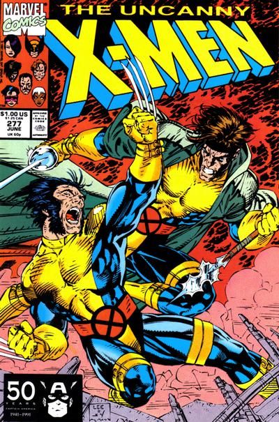 Uncanny X-Men #277 Comic