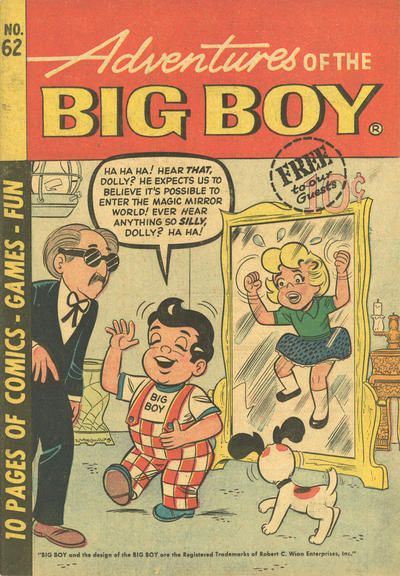Adventures of Big Boy #62 [West] Comic