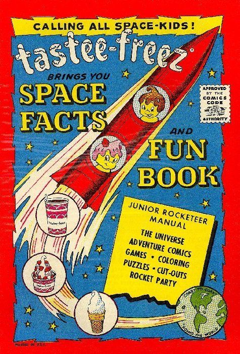 Tastee-Freez: Junior Rocketeer Manual Comic
