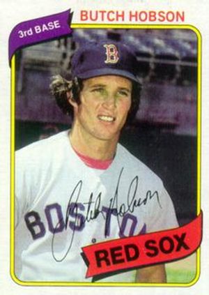 Butch Hobson 1980 Topps #420
