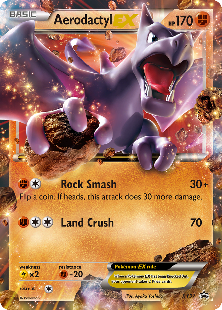 Aerodactyl EX (XY97) - XY Black Star Promos Pokémon Card