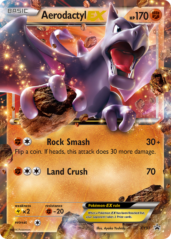 Aerodactyl EX (XY97) - XY Black Star Promos