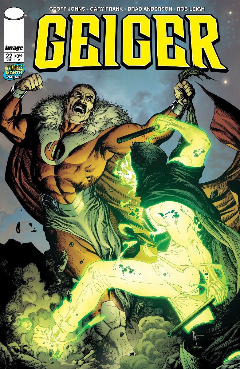 Geiger #22 (Cvr D Gary Frank & Brad Anderson Invincible Team Up Variant) Comic