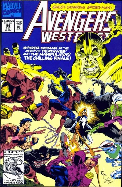 Avengers West Coast #86 Comic