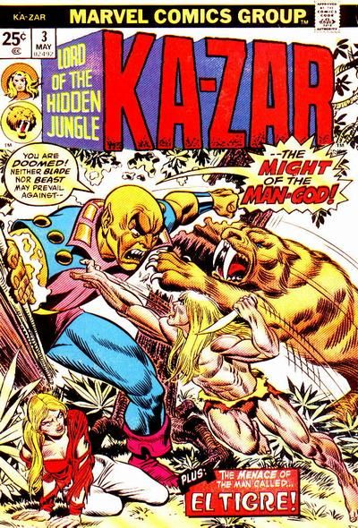 Ka-Zar #3 Comic