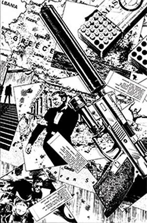 James Bond Agent Of Spectre #4 (25 Copy Guice B&w Virgin Inc)