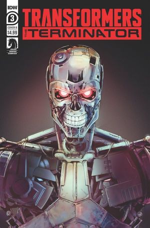 Transformers vs. The Terminator #3 (Cover B Griffith)
