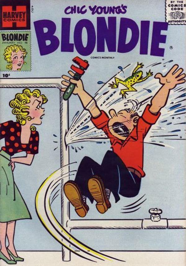 Blondie Comics Monthly #98