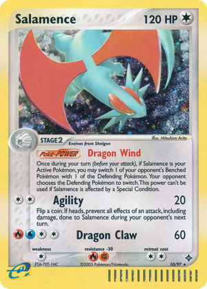 Salamence (10/97) - Dragon