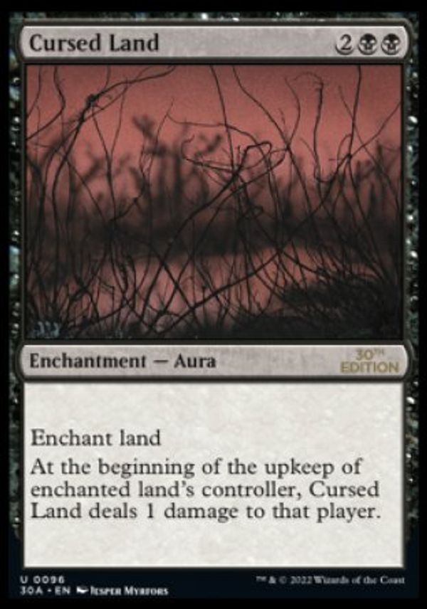 Cursed Land (Magic 30th Anniversary Edition)