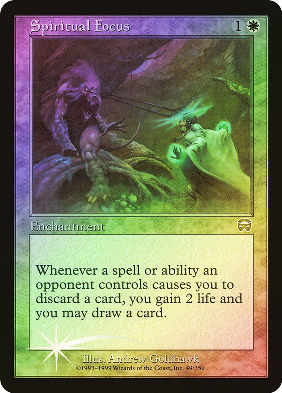 Spiritual Focus (Mercadian Masques - Foil) Trading Card