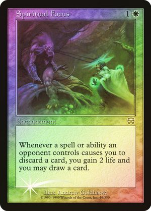 Spiritual Focus (Mercadian Masques - Foil)