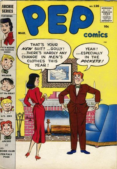 Pep Comics #126 Comic