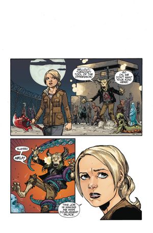 BTVS Season 11 #5 (Variant Jeanty Cover)