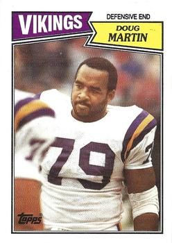 Doug Martin 1987 Topps #208 Sports Card