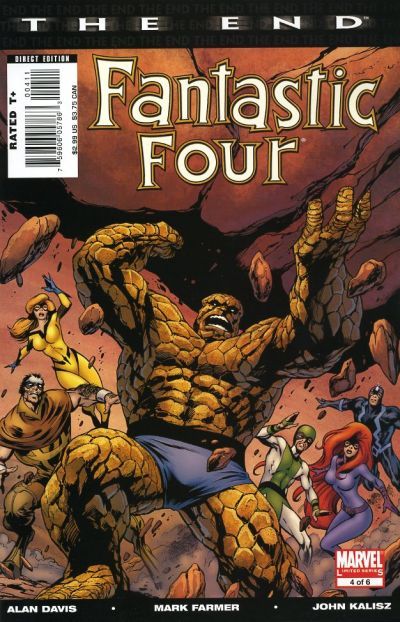 Fantastic Four: The End #4 Comic
