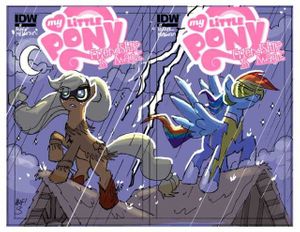 My Little Pony Friendship Is Magic #8 (Rerailer Exclusive Cover - Larry ...