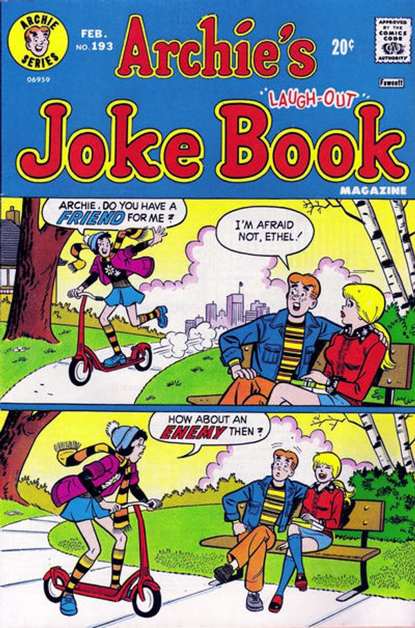 Archie's Joke Book Magazine #193