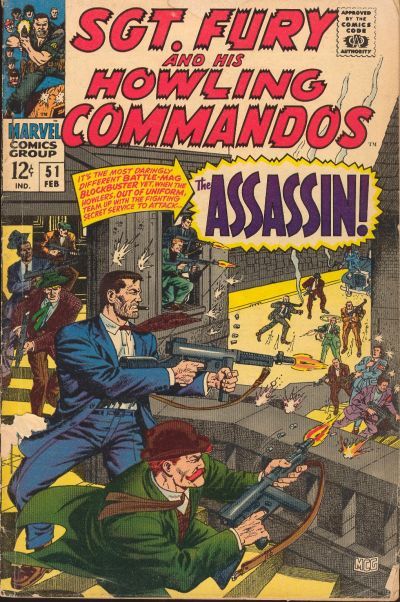 Sgt. Fury And His Howling Commandos #51 Comic