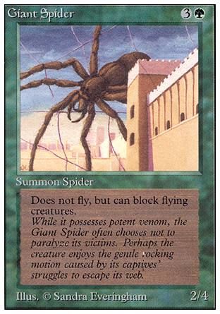 Giant Spider (Unlimited) Trading Card