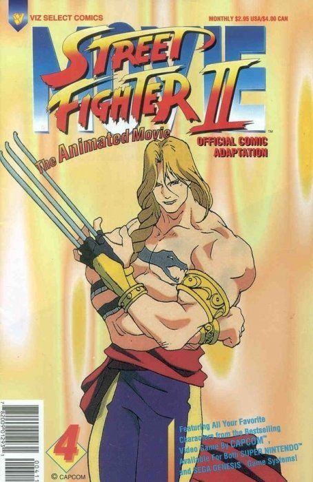 Street Fighter II: The Animated Movie #4 Comic