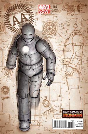 Avengers Arena #7 (Iron Man Many Armors Var Now)