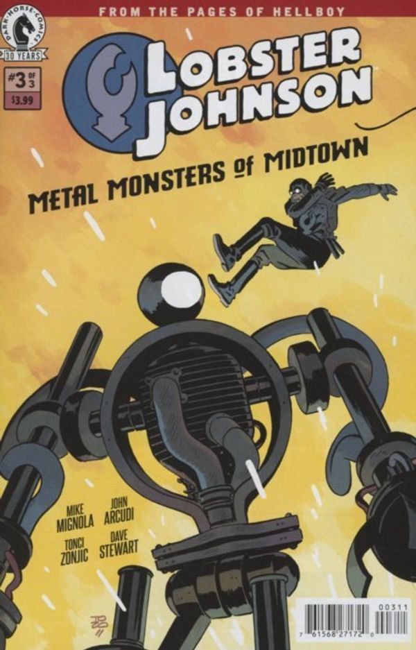 Lobster Johnson: Metal Monsters of Midtown #3