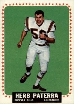 Herb Paterra 1964 Topps #33 Sports Card