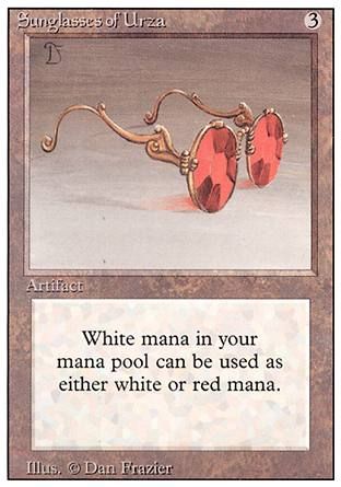 Sunglasses of Urza (Revised Edition) Trading Card