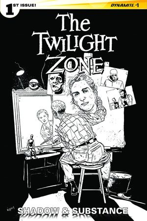 Twilight Zone S&amp;s #1 (15 Copy Vilanova B&amp;w Cover)