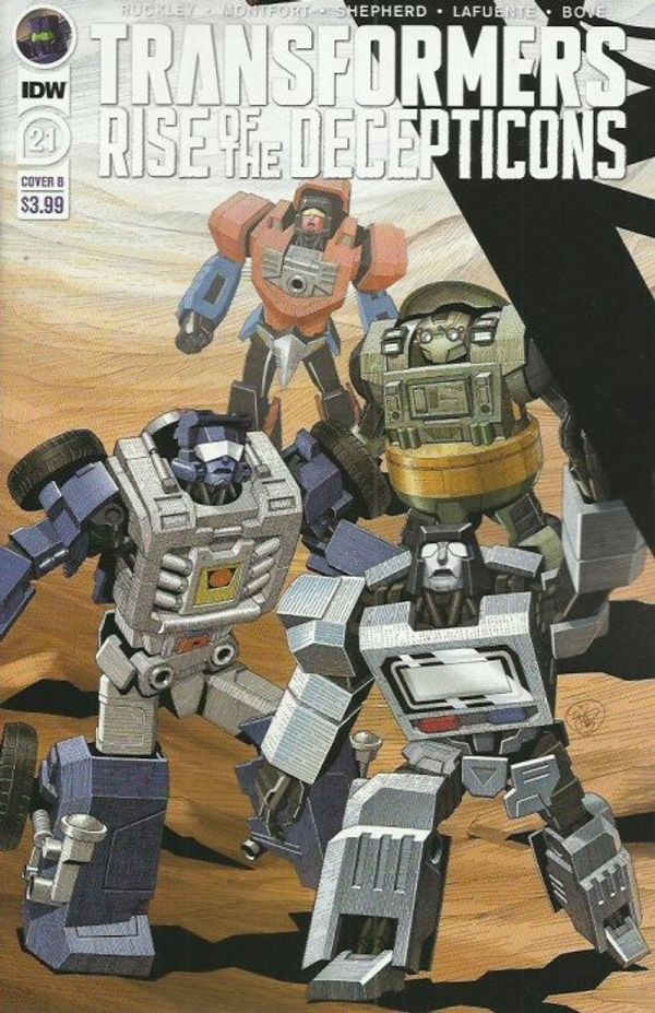 Transformers #21 (Cover B Su)