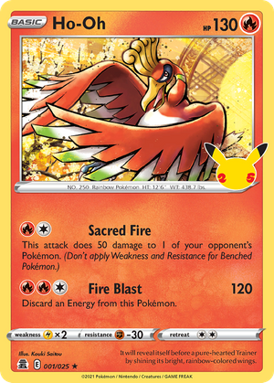 Ho-Oh (1/25) - Celebrations