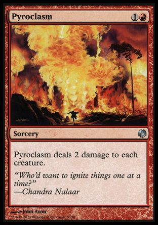 Pyroclasm (Heroes vs. Monsters) Trading Card