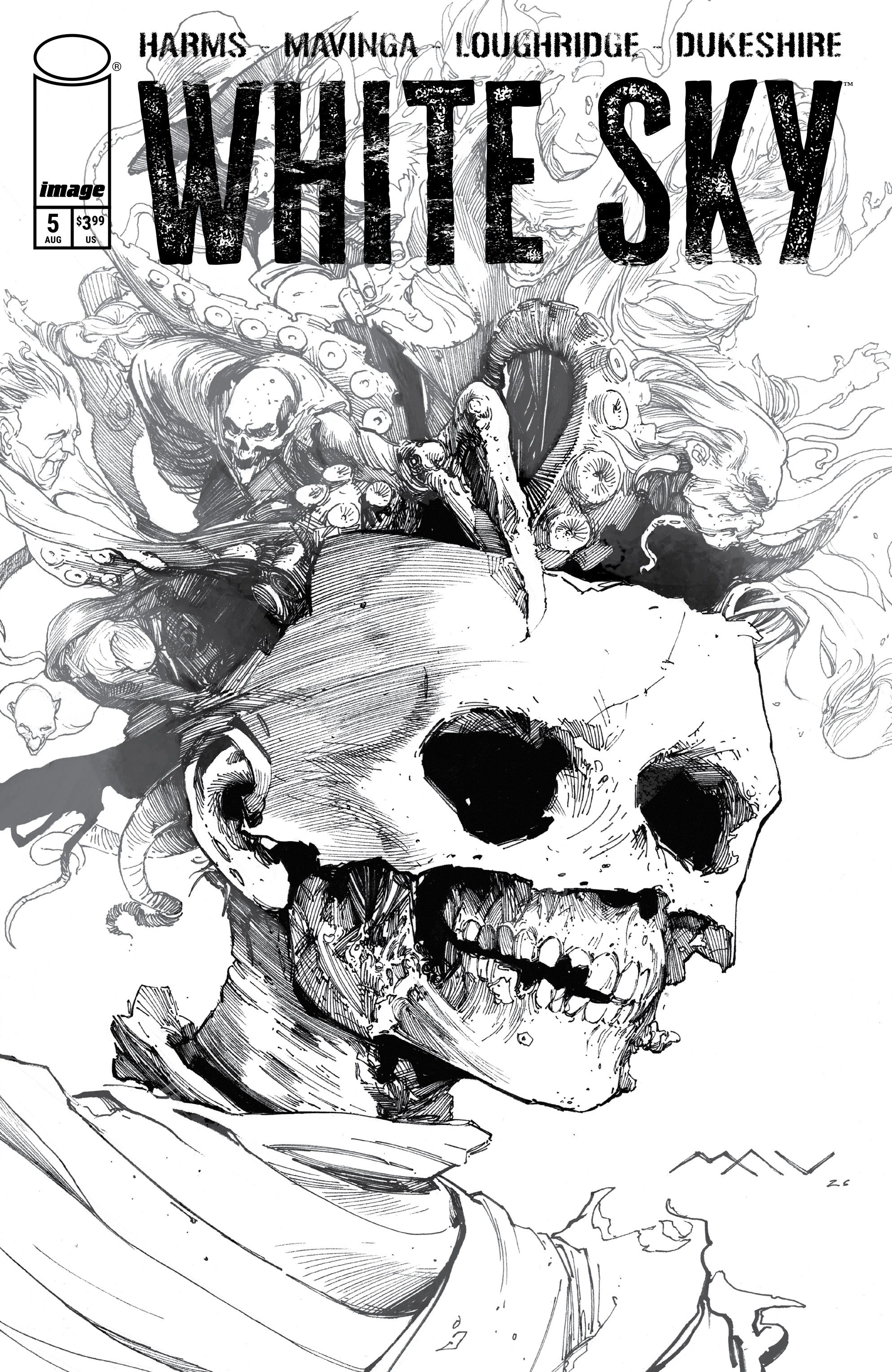 White Sky #5 (Cvr C JP Mavinga Var) Comic