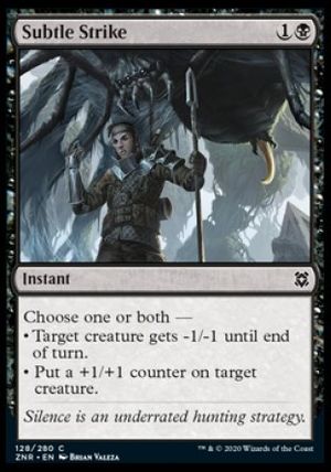 Subtle Strike (Zendikar Rising)