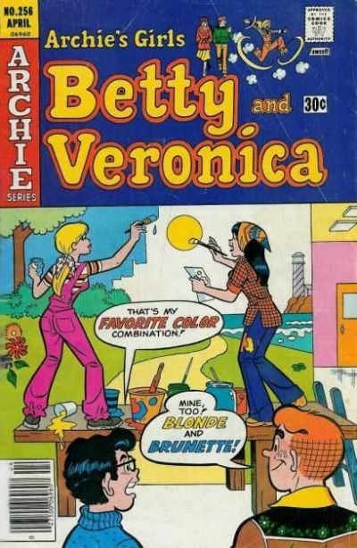 Archie's Girls Betty and Veronica #256 Comic