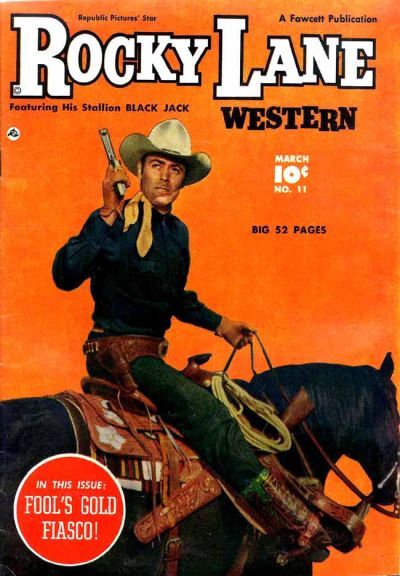 Rocky Lane Western #11 Comic